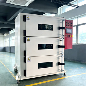 Großer Industrieller Heißluft-Trocknungsofen mit Zwangsluftzirkulation, Beobachtungsfenster und Elektromotoren - Product Image 2