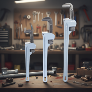 Juego de Llaves para Tubos de Aluminio de 14, 18 y 24 Pulgadas, Ajustables, Herramientas de Plomería - Product Image 2