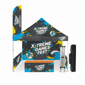 Tente événementielle personnalisée 3m*3m pour entreprises, sans quantité minimale de commande, imperméable, abri robuste pour événements, tentes pour salons professionnels - Product Image 4