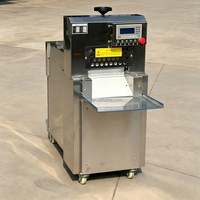 Trancheuse à viande congelée haute performance, coupe-légumes multifonctionnel, machine à trancher les saucisses CNC, trancheuse à rouleaux de viande de mouton