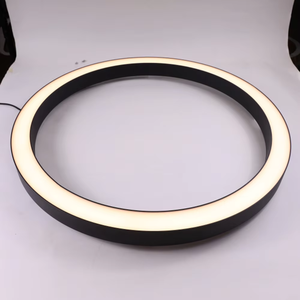 Aluminum Ring LED Circle Ceiling Light Round Chandelier Pendant for Office Decoration - Product Image 4