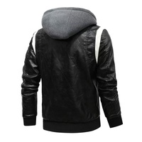 Heren Premium Robuuste Lederen Streetwear Jas Zachte Dikke Warme Winter Buitenjas Met Opstaande Kraag Duurzame Hoge Kwaliteit