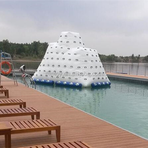 Échelle aquatique gonflable personnalisée en PVC, jeu interactif d'escalade, toboggan aquatique pyramidal, parc aquatique - Product Image 6