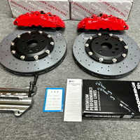 Étrier de frein surdimensionné 8 pistons pour Audi A4 A6 S6 C7 BMW F30 F82 G80 E90 E92 G02 Benz G63 W213 G500 Dodge Raptor Escalade 405/380/355mm