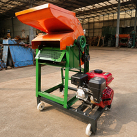 Décortiqueuse de maïs électrique 2kW 1500kg/h monophasée 220V avec éplucheur pour la transformation du maïs à la maison et à la ferme
