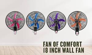 Ventilateur mural de sol de 18 pouces à commande mécanique pour ménage RV Garage Hôtel Utiliser US Plug - Product Image 3