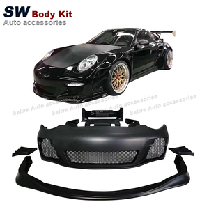 <span class=keywords><strong>ส</strong></span>ำหรับ Porsche Carrera 911 997 08-12ปอนด์ชุดปรับปรุง<span class=keywords><strong>ส</strong></span>ไตล์ตัวถังกว้างใหม่ไฟเบอร์กลาสกันชนกระจายแ<span class=keywords><strong>ส</strong></span>งบังโคลนกระโปรงข้าง - Product Image 2