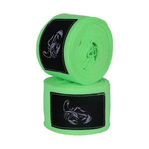 Boxing Hand <b>Wraps</b> Elastic Cotton 2 5 Meter Sweat Absorbing For Training Combat Sports Unisex Protective Gear - Product Image 4