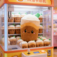3000 Styles Factory Adorables Peluches Taro 8 pouces, Jouets en Peluche pour Enfants, Thème Dessin Animé et Anime, pour Machines à Pinces