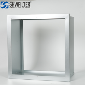 Cadre de filtre en aluminium de type boîte à simple bride et double plis internes pour FFU et unité de traitement d'air - Product Image 2