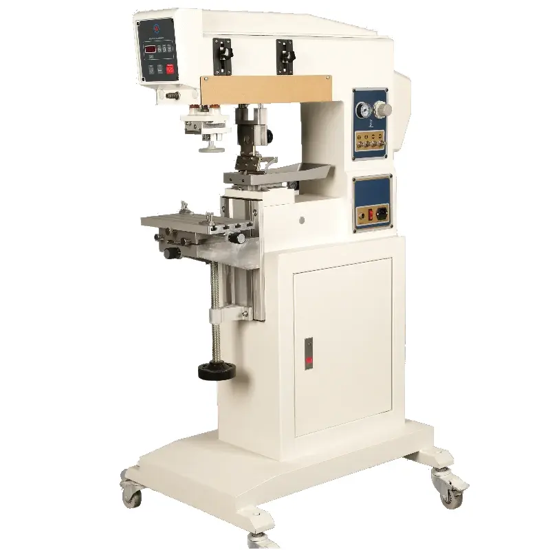 Máquina de impressão de almofada de tampa de bandeja de tinta para impressora de cor única de alto desempenho