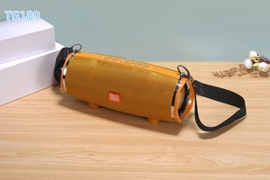TG189 Haut-parleur sans fil portable étanche pour l'extérieur <span class=keywords><strong>Double</strong></span> vibrateur Film Petit tambour Couverture en tissu Sangle Tissu Mesh Haut-parleur - Product Image 4