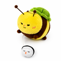 Set Mainan Boneka Interaktif Oyster Turtle Honey Bee untuk Anak-anak dan Dewasa, Hadiah Ulang Tahun, Permainan Interaksi Multipemain, Mainan Seru