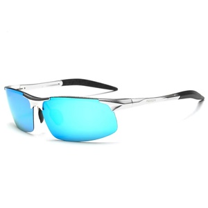 Herstellerdirektverkauf Photochrome Sport-Aluminium-Magnesium Polarisierte Halbrahmen Unisex Sonnenbrille Radfahrbrille - Product Image 4