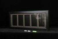 Cadre de présentation pour 5 cartes gradées, vitrine de collection de cartes à collectionner, support de vente en gros, taille standard, protection