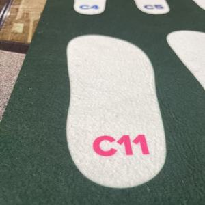 Thương mại doormats không trượt cá nhân thiết kế <span class=keywords><strong>Heavy</strong></span> Duty cao su chân sàn <span class=keywords><strong>Matt</strong></span> cho cửa hàng giày - Product Image 4