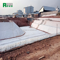 Matériau Bidim en tissu de drainage géotextile non tissé pour la construction de routes urbaines