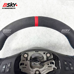 <span class=keywords><strong>Volante</strong></span> de Cuero Perforado Personalizado para <span class=keywords><strong>BMW</strong></span> E84 E83 E53 E70 E71 E90 E92 E86 E89 E81 E87 E82 E88 E36 E60 E93 - Product Image 5