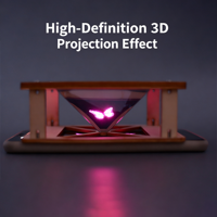 Kit de puzzle en bois à assembler soi-même, projecteur holographique 3D STEM, jouet éducatif scolaire, jouets scientifiques de physique pour enfants