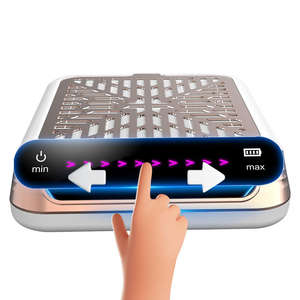 Ricaricabile collettore di polvere per unghie filtro rimovibile professionale per salone di bellezza-potente aspirazione ideale per uso domestico e salone - Product Image 5