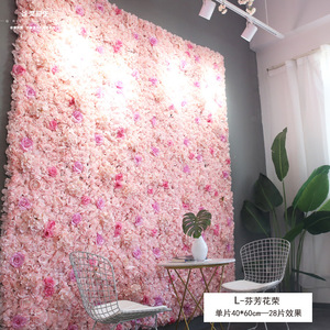 2024工厂婚庆花墙装饰人造排背景接待 - Product Image 5