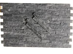 Carreaux muraux 3D en pierre naturelle, découpés à la machine, revêtement en marbre blanc écologique pour murs d'accentuation intérieurs de villa et aménagement paysager extérieur - Product Image 6