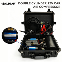 Compresseur d'air GIAHAND ARB Style 12V pour pression cible préréglée, pompe à air gonfleur 150 PSI 12,35 CFM pour Overland (double cylindre)