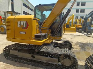Mini-excavatrice Caterpillar 308E d'occasion, petite pelleuse avec intérieur et extérieur en excellent état - Product Image 3