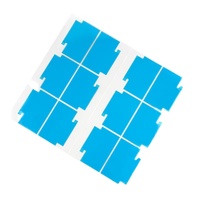 Coussin thermique personnalisé en graphène LED à haute conductivité thermique, découpé à l'emporte-pièce pour applications à haute tension