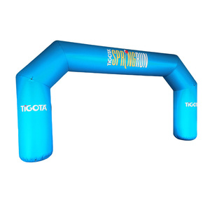 Arco Inflable Triatbrezh para Línea de Meta de 12 pies o más, Impresión Digital Azul, para Eventos Deportivos al Aire Libre - Product Image 3