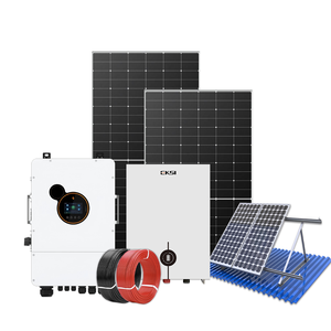 Kit complet 10 kW hors réseau, système d'énergie solaire hybride pour la maison, ensemble complet 10 kVA 10 kW 10 000 watts, système d'énergie solaire - Product Image 1
