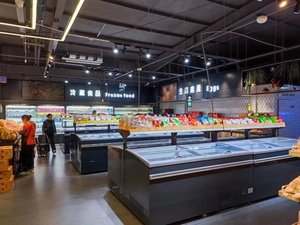 Equipo de refrigeración comercial Precio <span class=keywords><strong>barato</strong></span> Gabinete de exhibición fresco y congelador de pecho para venta al por menor - Product Image 2