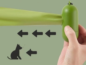 Kits de recolección de residuos de mascotas de alta calidad personalizables a granel equipados con rollos ecológicos para la comodidad al aire libre bolsas de basura para perros - Product Image 5