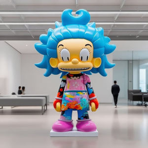 รูปปั้นศิลปะเรซินขนาดใหญ่อะนิเมะปรับแต่งได้สำหรับตกแต่งการ์ตูนกลางแจ้ง/ในร่มรูปปั้นสวนขนาดยักษ์ - Product Image 2