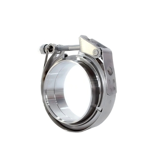 Collier de serrage <span class=keywords><strong>V</strong></span>-<span class=keywords><strong>Band</strong></span> Inox pour échappement de générateur, <span class=keywords><strong>76mm</strong></span> - Product Image 5