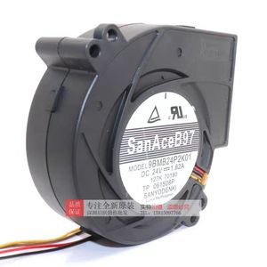 Ventilador Centrífugo Sanyodenki 24V 1.62A 9BMB24P2K01 Motor DC para Refrigeración de Ductos - Product Image 2