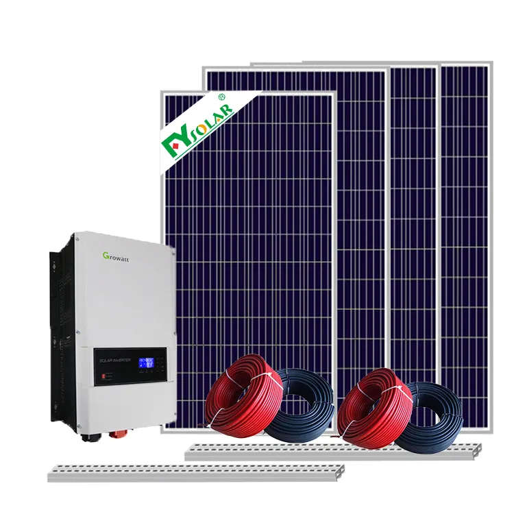 تستخدم صناعة 20kw البيت كله نظام الطاقة الشمسية تشمل ألواح الطاقة الشمسية المصنوعة من خلية فولطا ضوئية أيضا مع عاكس بمصدر طاقة غير منقطع مع شاحن