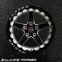 Jantes de course en alliage chromé personnalisées 5x4.75 5x4.5 17x11 17x10 5x112 Beadlock forgées neuves avec garantie à vie pour Mustang MKV