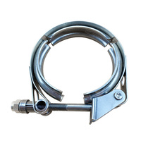 Collier de serrage pour tuyau en acier inoxydable 304, support métallique robuste pour tuyaux, clip de fixation pour plomberie, pour conduites d'eau et de gaz, fixation murale, matériel durable