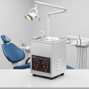 DB Digital Ultrasonic Cleaner 1.3L Stainless Steel Jewelry Dental Cleaner With <b>Timer</b> And <b>Heater</b> For Professional Use - Product Image 2