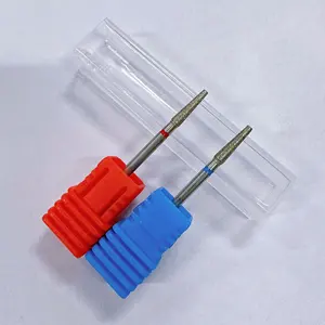 Diamond nail drill bits manicure grinding heads for home salon gel removal nail milling cutter