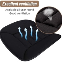 Coussin de siège auto confortable en mousse à mémoire de forme antidérapante