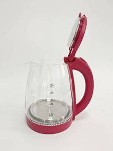 High Quality Cordless <b>Kettle</b> 1500W <b>Temperature</b> <b>Control</b> 360-Degree Rotating Base Insulated Glass 1.8L Capacity Hotel - Product Image 5