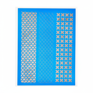 Etiquetado de productos Embalaje dorado e impresión Nueva pegatina de metal chapada en plata Cualquier forma personalizada Material Fabricantes de metal - Product Image 1