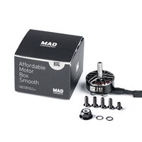 Motor Drone Balap FPV Brushless MAD BSC 2306 Tahan Air Konfigurasi 12N14P untuk Frame 5 Inch Bahan PVC Kompatibel
