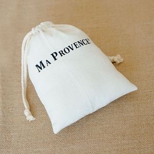 Medium Canvas Cotton <b>Drawstring</b> <b>Bag</b> Personalized Screen Printed Organic Reusable <b>Drawstring</b> Pouch Holiday Gift Cotton <b>Bag</b> - Product Image 5