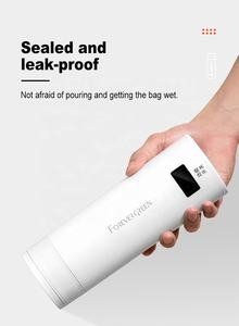 <span class=keywords><strong>Bouilloire</strong></span> super portable <span class=keywords><strong>500</strong></span> <span class=keywords><strong>ML</strong></span> à double paroi, <span class=keywords><strong>mini</strong></span> tasse à contrôle de température, bouilloires de voyage électriques, protection contre la surchauffe - Product Image 3