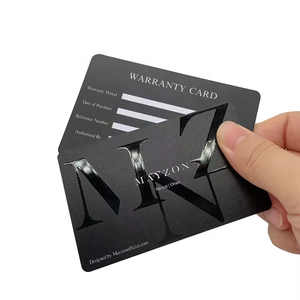 Nhà Máy Giá in nhanh biểu tượng tùy chỉnh tiêu chuẩn Glossy nhựa bảo hành thẻ giấy chứng nhận tính xác thực thẻ - Product Image 5