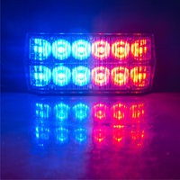 Luz Led DE TRABAJO Motores de bomberos Ambulancia Luces de conducción 5in 11-27V Luz de rejilla Rojo/Azul/Amarillo/Blanco Luz de cubierta de tablero