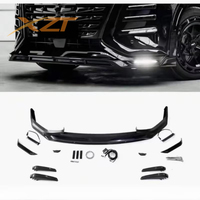 Kits de carrosserie de mise à niveau Denza-D9 2021-2024, haute qualité, noir, avec extensions d'ailes, feux de pare-chocs arrière, lèvres avant, état neuf, style Rowen